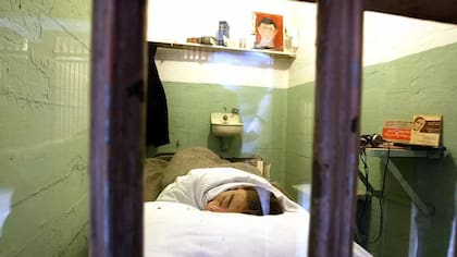 La celda que ocupó Frank Morris fue recreada en el museo de Alcatraz (Foto: Justin Sullivan)