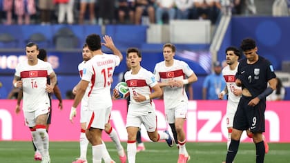 la celebración de Arda Guler (Photo by Emilee Chinn / GETTY IMAGES NORTH AMERICA / Getty Images via AFP)