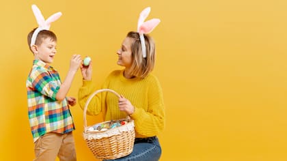 La celebración de la Pascua puede compartirse con una imagen alusiva