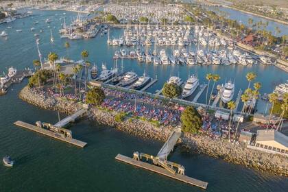 La celebración del "Big Bang on the Bay" es llevada a cabo por el restaurant Boathouse On The Bay / boathouseonthebay