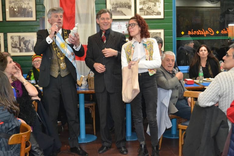 La celebración del Día de la Boca, realizada el pasado 23 de agosto de 2025 en la pizzería Banchero, el Palacio de Banquetes de la Tercera República de la Boca