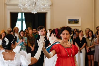 La celebración incluyó bailes de época