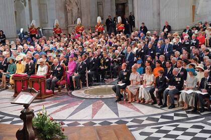 La celebración por el Jubileo de Platino de la reina Isabel, en Londres, en este mes. (Photo by Victoria Jones/PA Images via Getty Images)