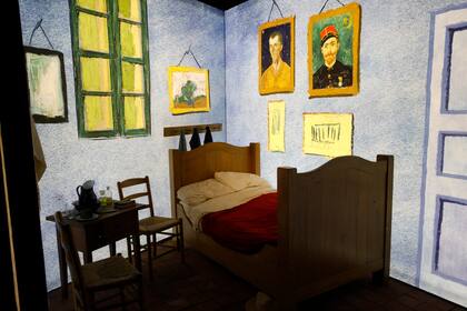 La célebre habitación de Vincent recreada en 3D en la muestra "Meet Vicent Van Gogh"