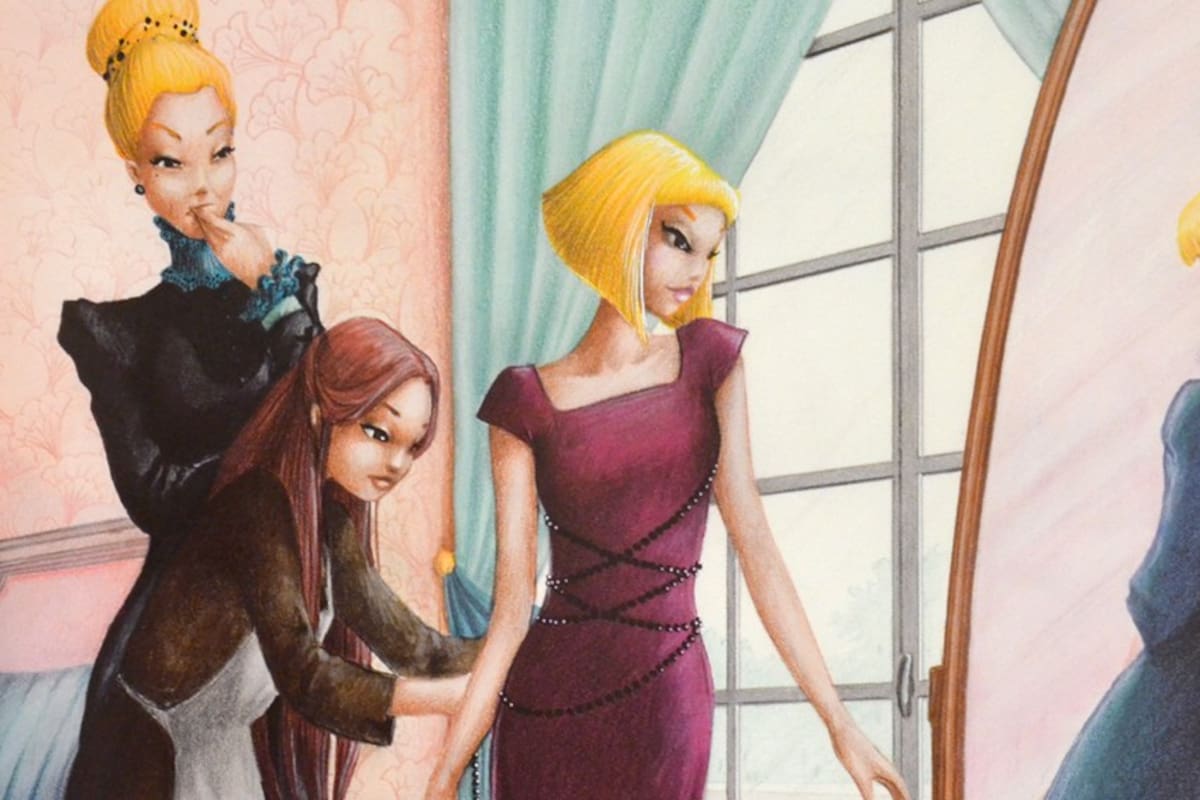 La Cenicienta moderna y sus hermanastras