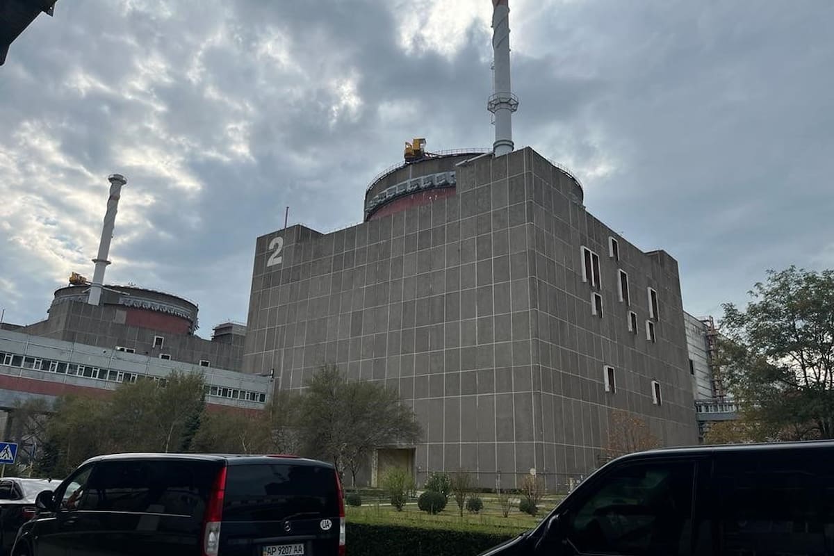 La central nuclear de Zaporiyia
