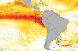 Subió a un 75% la probabilidad de que el fenómeno tenga una magnitud histórica, advierte un informe
