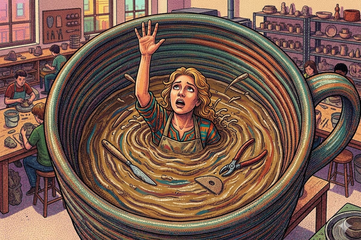 La cerámica, gran refugio de hobbie de sábado a la mañana