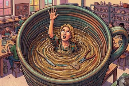 La cerámica, gran refugio de hobbie de sábado a la mañana