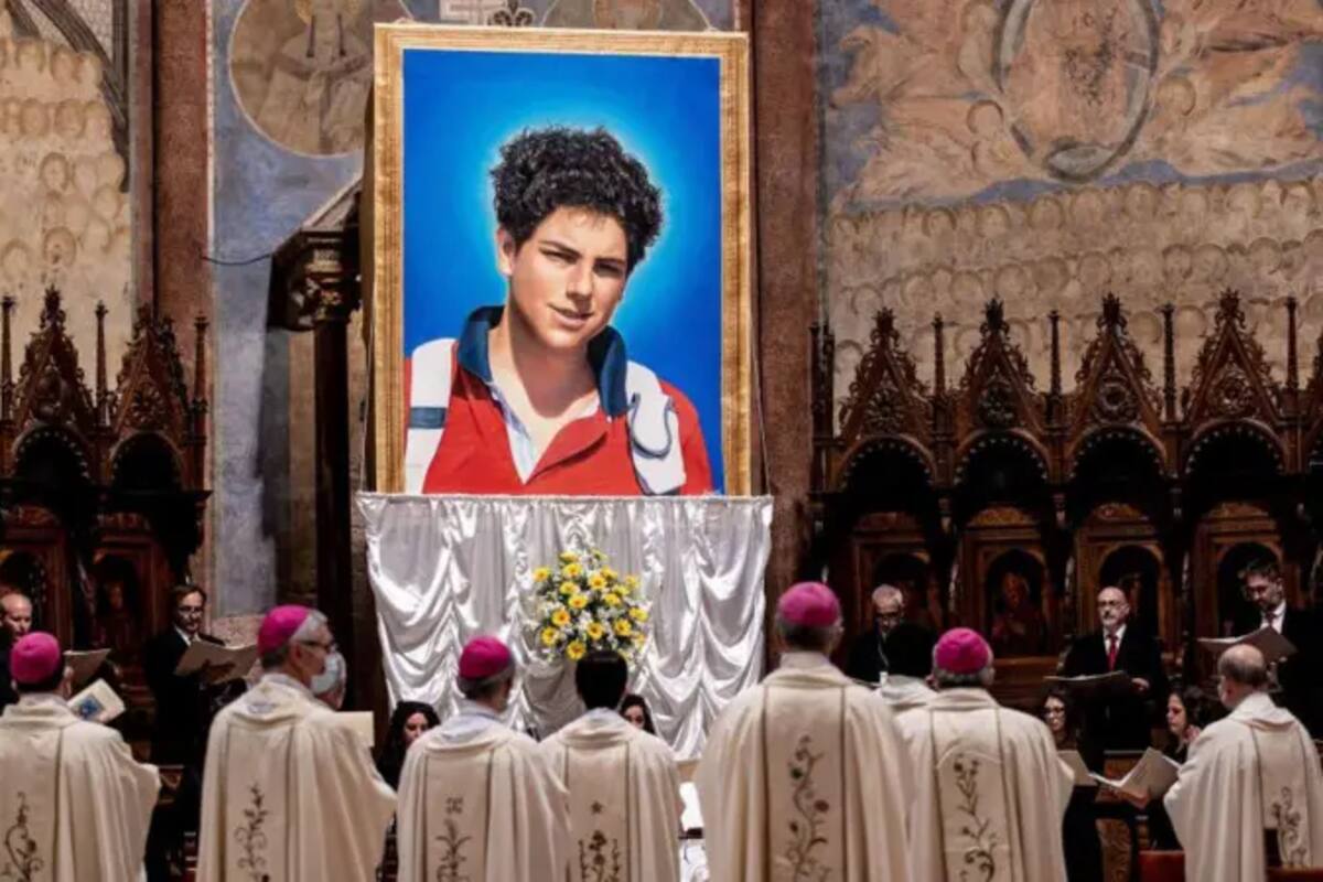 La ceremonia de canonización de Carlo Acutis fue postergada por la muerte del papa Francisco