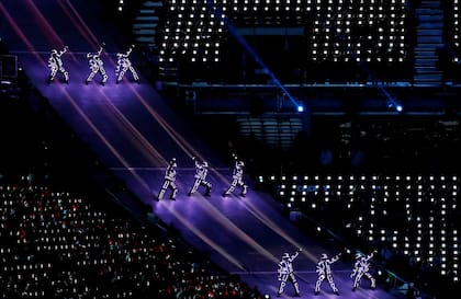 La ceremonia de clausura de los Juegos Olímpicos de invierno en Pyeongchang