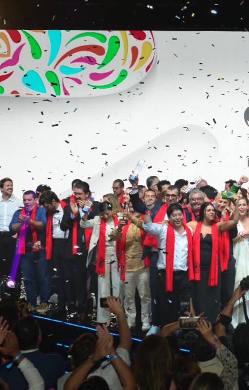 La ceremonia de premiación se realizó ayer en la ciudad de Cancún, México