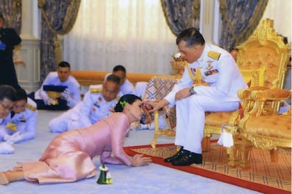 La ceremonia matrimonial tuvo lugar en Bangkok el 1 de mayo de 2019