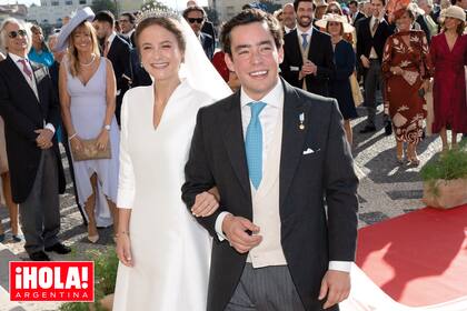 La ceremonia religiosa tuvo lugar en la basílica del Palacio Nacional de Mafra, un impresionante edificio barroco cuya construcción -que comenzó en 1717-, demandó cerca de cuarenta años.