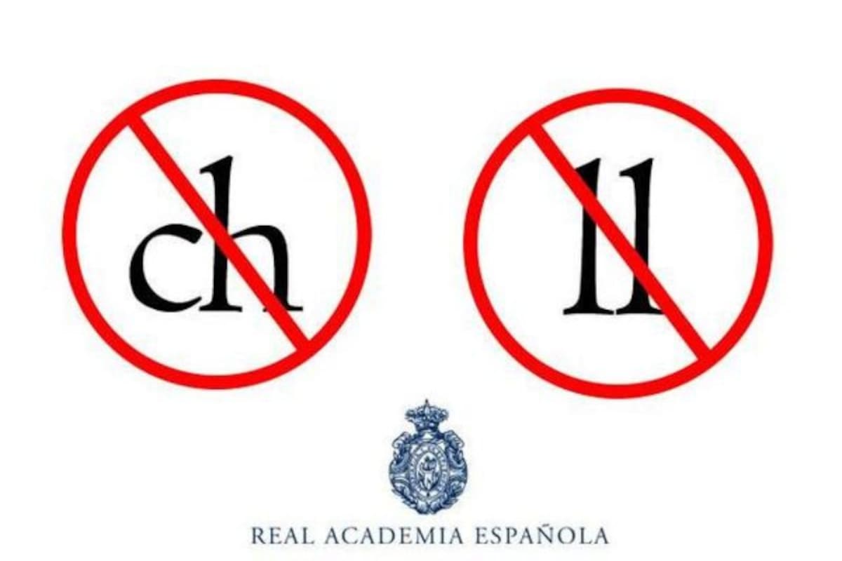 La "ch" y la "ll" fueron eliminadas del abecedario en 2010