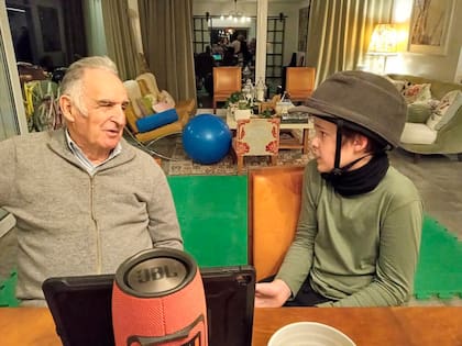 La charla con el abuelo Alberto Pedro Heguy