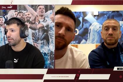 La charla de Twitch entre Agüero, Messi y Papu Gómez
