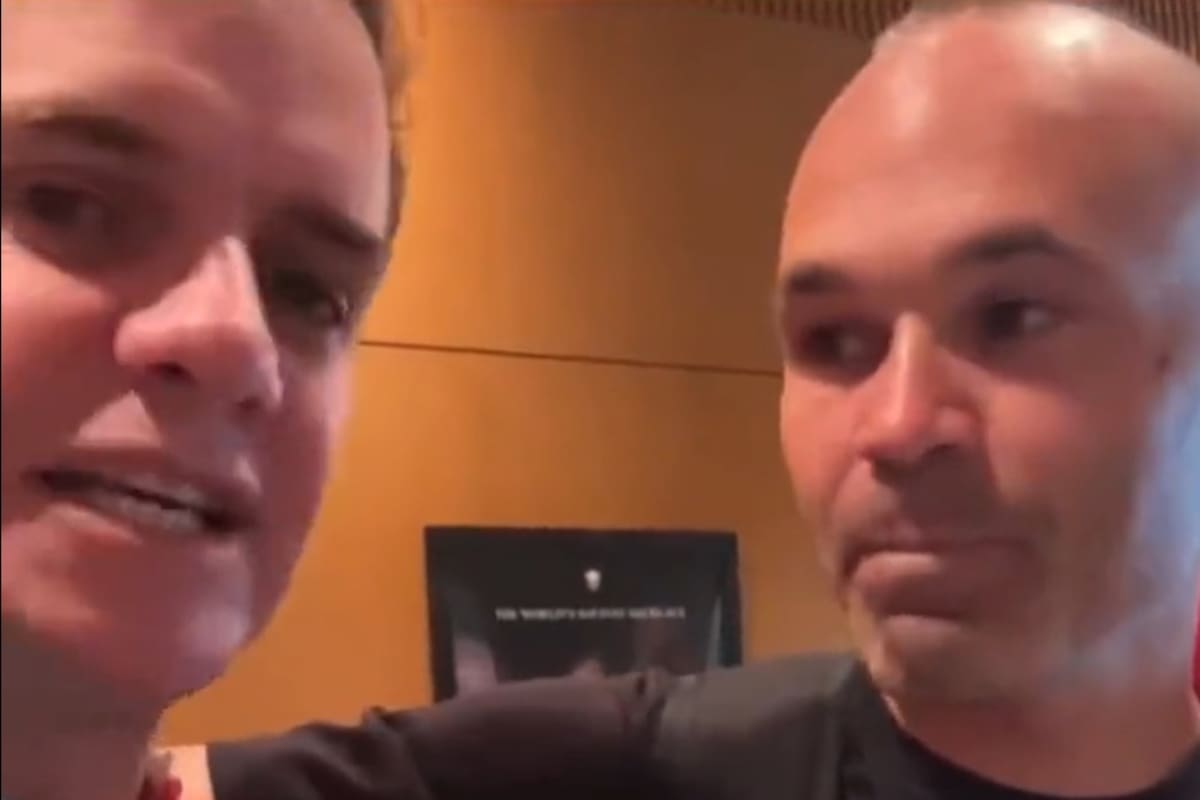 La charla entre Jero Freixas y Andrés Iniesta en la que se desató la ilusión de Argentinos Juniors