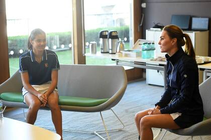 La charla íntima entre la campeona y la duquesa
Evening Standard Rota
Picture Jeremy Selwyn (Photo by Jeremy Selwyn / POOL / AFP)