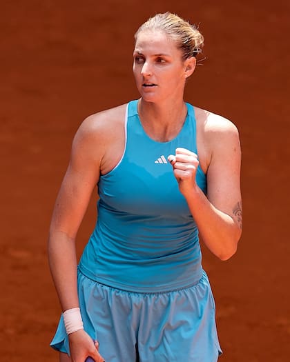 La checa Karolina Pliskova venció a la marplatense Solana Sierra en los 8vos de final del WTA 1000 de Madrid