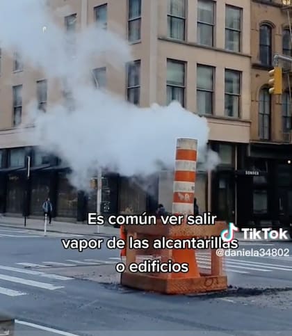 La chica, oriunda de Colombia, destacó el vapor en Nueva York, una característica amada por muchos, como algo 'negativo'