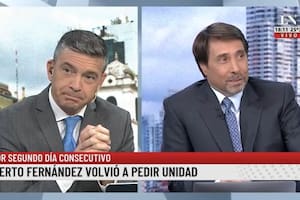 La chicana de Eduardo Feinmann contra Alberto Fernández tras su aplauso para Cristina Kirchner