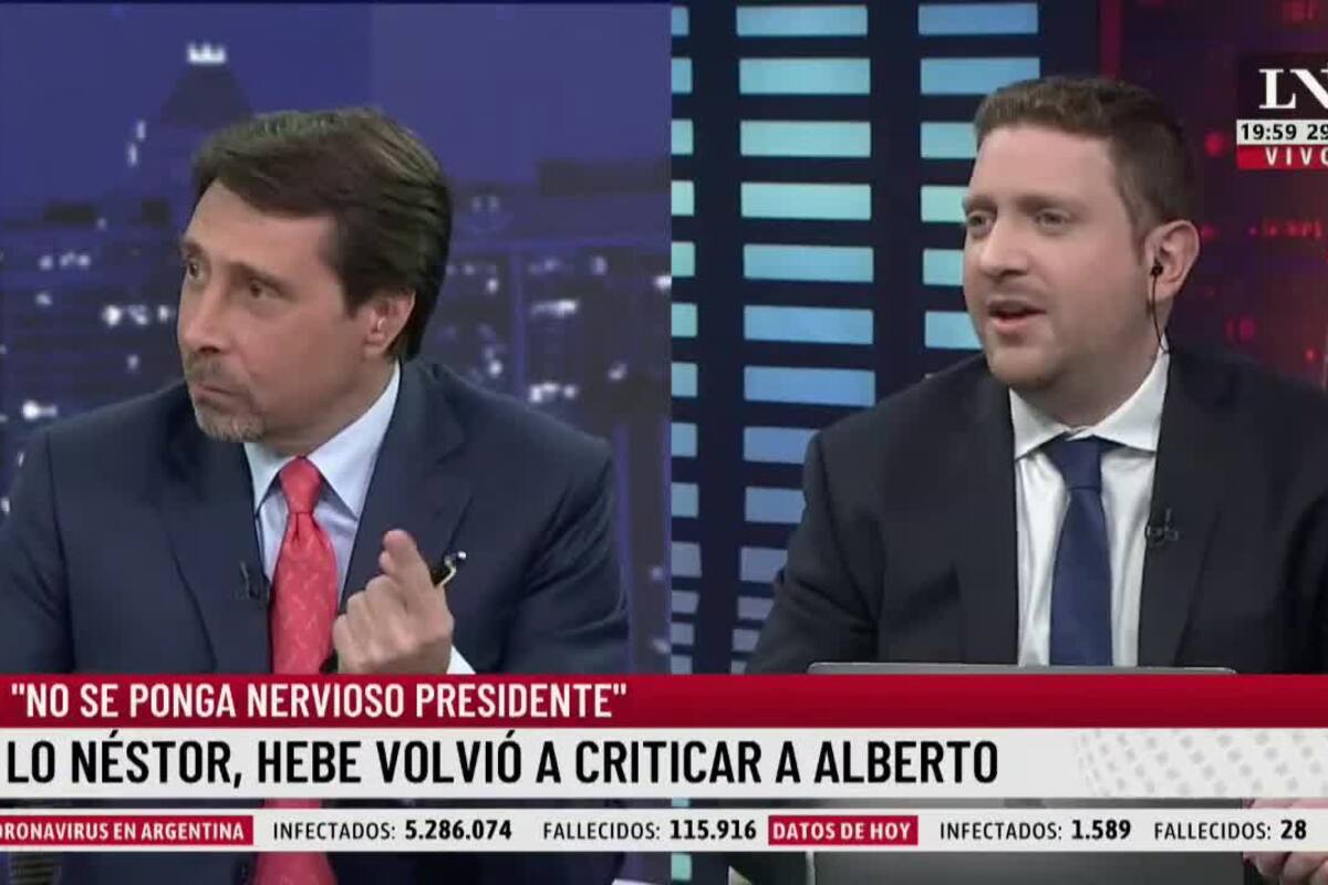La chicana de Eduardo Feinmann y Jonatan Viale a Alberto Fernández