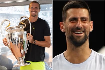 La chicana de Nole Djokovic a Alexander Zverev