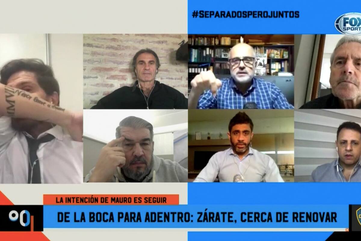 La chicana de Sebastián Vignolo a Mauro Zárate