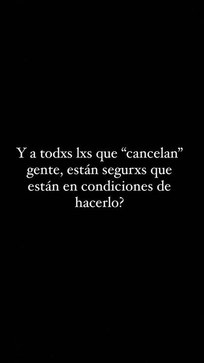 La China Suárez apuntó contra las personas que la "cancelaron" por el conflicto en el que quedó envuelta
