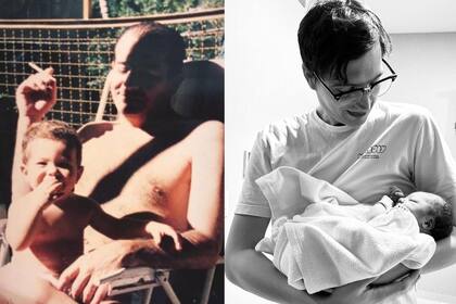 La China Suárez compartió fotos de su papá y su hermano por el Día del Padre