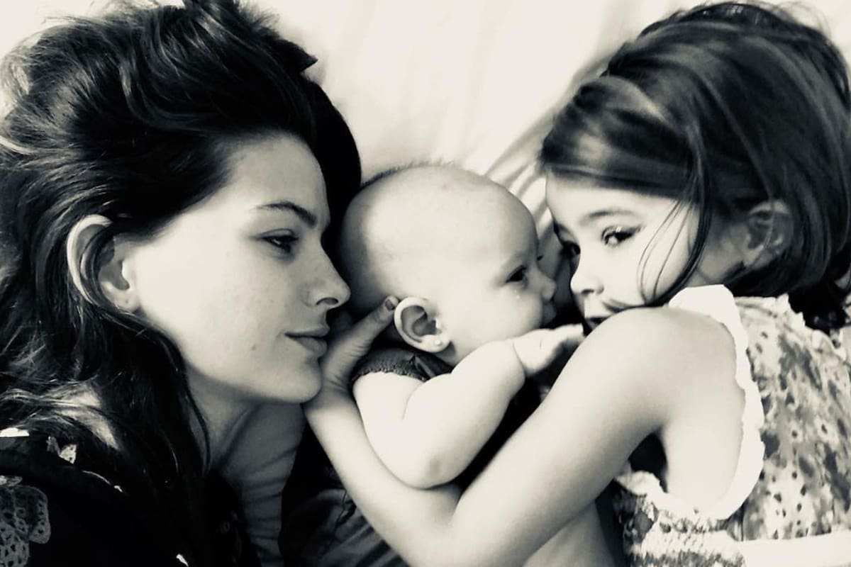 La China Suárez compartió un tierno mensaje que Rufina Cabré le escribió al bebé en camino