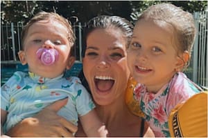 La China Suárez compartió una foto de su infancia y sorprendió con el parecido a uno de sus hijos