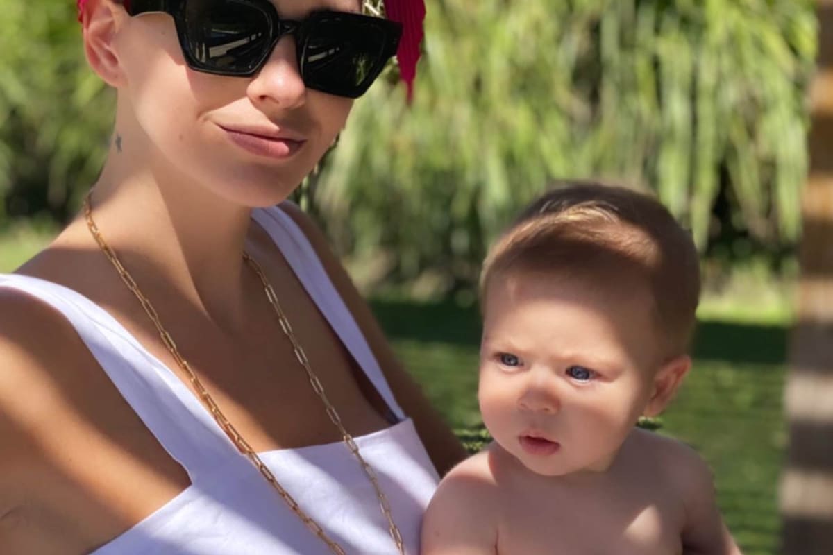 La China Suárez con Amancio