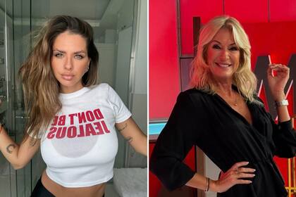 La China Suárez cuestionó a Yanina Latorre tras la publicación de una foto de su auto, la patente y su nueva casa (Foto: Instagram @sangrejaponesa y @yanilatorre)