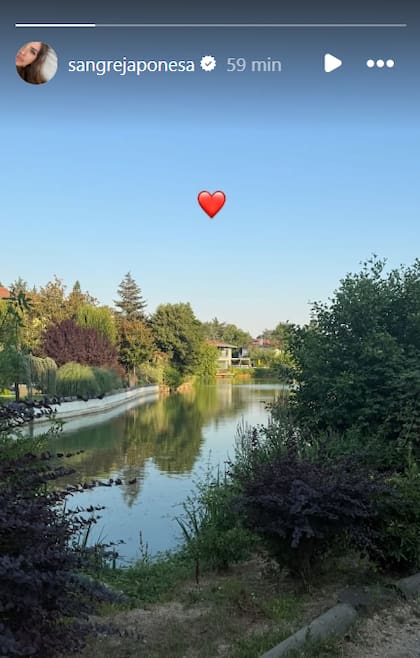La China Suárez disfruta de su estadía en Turquía con paisajes y tranquilidad