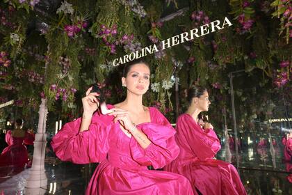 La "China" Suárez, embajadora de Carolina Herrera.