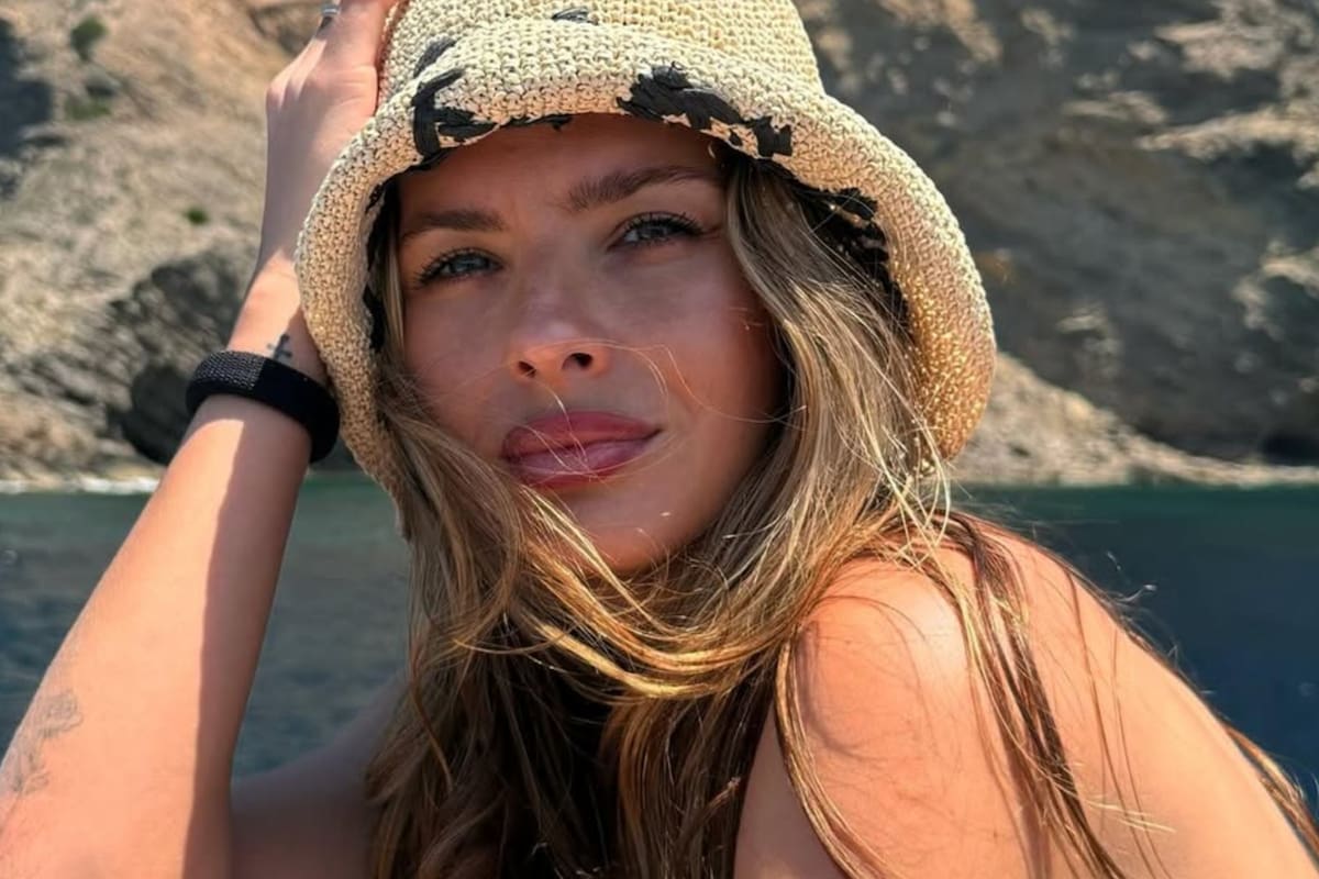 La China Suárez, en la vida real vs. cómo la hizo la tecnología (Foto: Instagram/@sangrejaponesa)