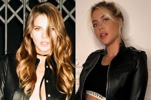 La China Suárez estrenó su tema "Lo que dicen de mí" y las miradas de los usuarios se posaron en la reacción de Wanda Nara