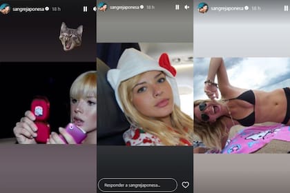 La China Suárez evidenció que es fanática de Hello Kitty desde su adolescencia (Foto: Instagram @sangrejaponesa)