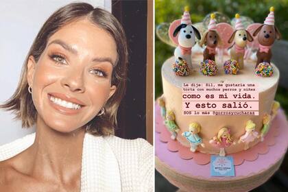 La China Suárez festejó su cumpleaños con una torta inspirada en su vida y recibió muchas felicitaciones