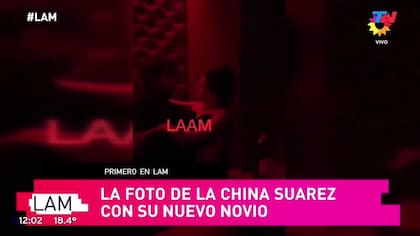 La China Suárez fue sorprendida a los besos con el empresario español Armando Navareño