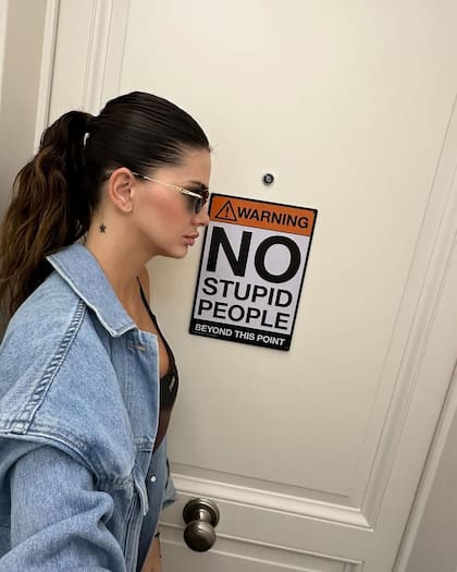 La China Suárez lanzó una indirecta para sus enemigos (Foto: Instagram/@sangrejaponesa)