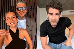 Mañana de hockey y familia ensamblada: La China Suárez, Mauro Icardi y Nicolás Cabré, juntos por Rufina