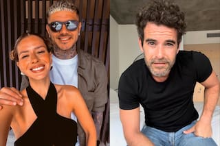 Mañana de hockey y familia ensamblada: La China Suárez, Mauro Icardi y Nicolás Cabré, juntos por Rufina