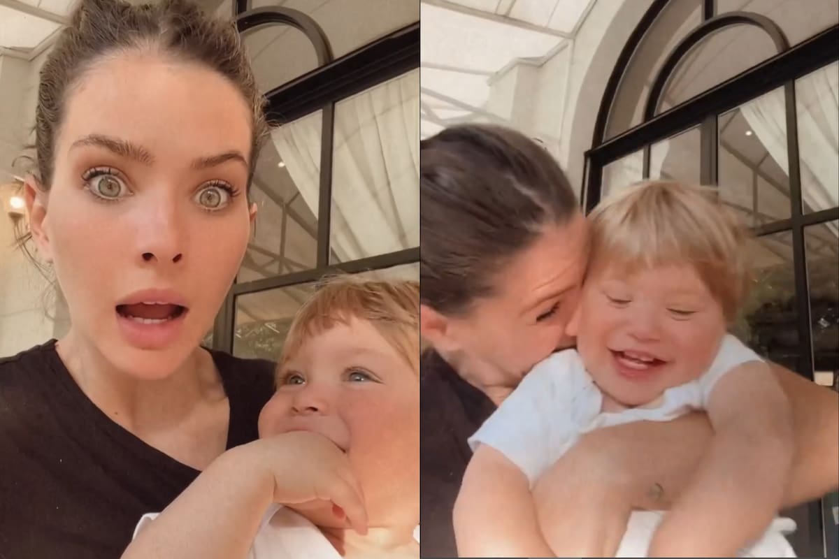 La China Suárez mostró el nuevo logro de Amancio, su hijo menor, que tuvo con Benjamín Vicuña