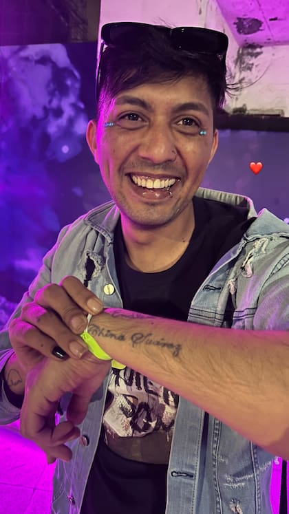 La China Suárez mostró el tatuaje que se hizo un fan en su honor (Foto: Instagram @sangrejaponesa)