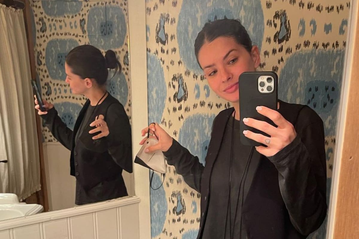 La China Suárez mostró en las redes cómo quedó el baño de su casa nueva tras la remodelación