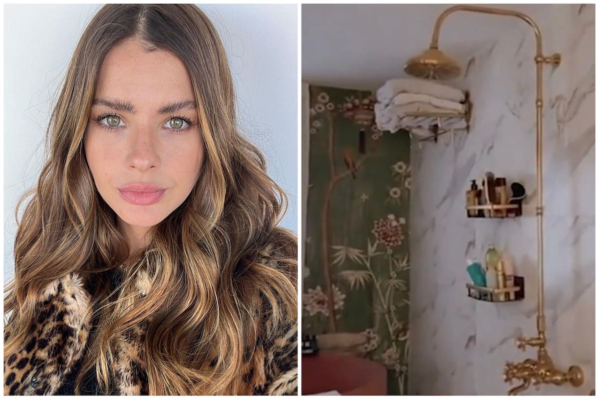 La China Suárez reveló detalles del exclusivo baño de su nueva casa (Foto: Instagram @sangrejaponesa)
