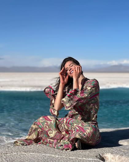 La China Suárez se encuentra en Jujuy trabajando en su próxima película